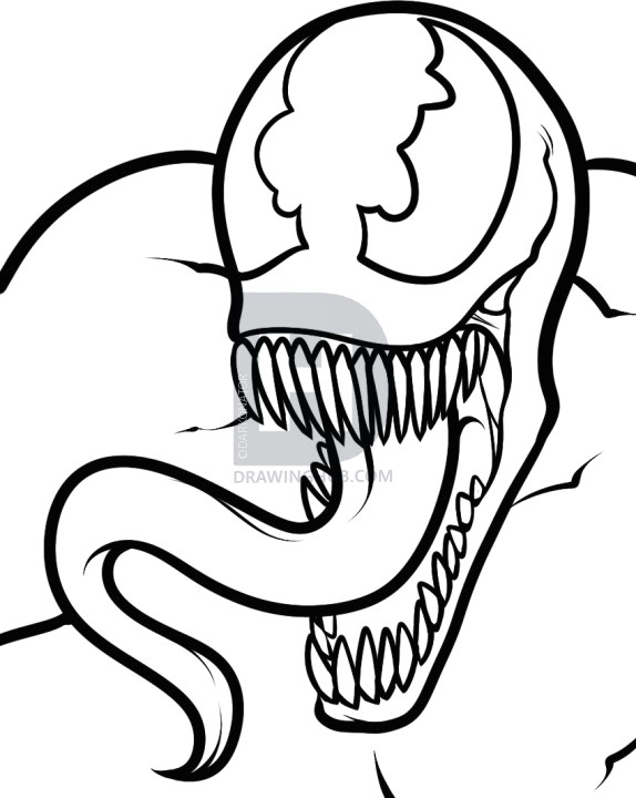 Easy Drawings Of Venom 3 Venom Drawing Vemon for Free Download On Ayoqq org