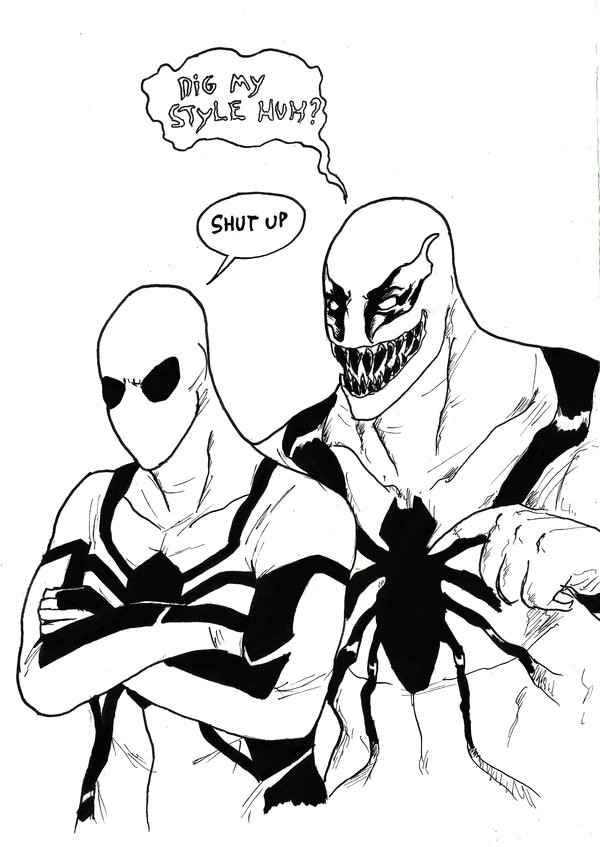 Easy Drawings Of Venom Venom Drawing Free Download On Ayoqq org