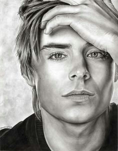 Easy Drawings Of Zac Efron 49 Best Sac Efron Images Celebrities Drawings Pencil Drawings