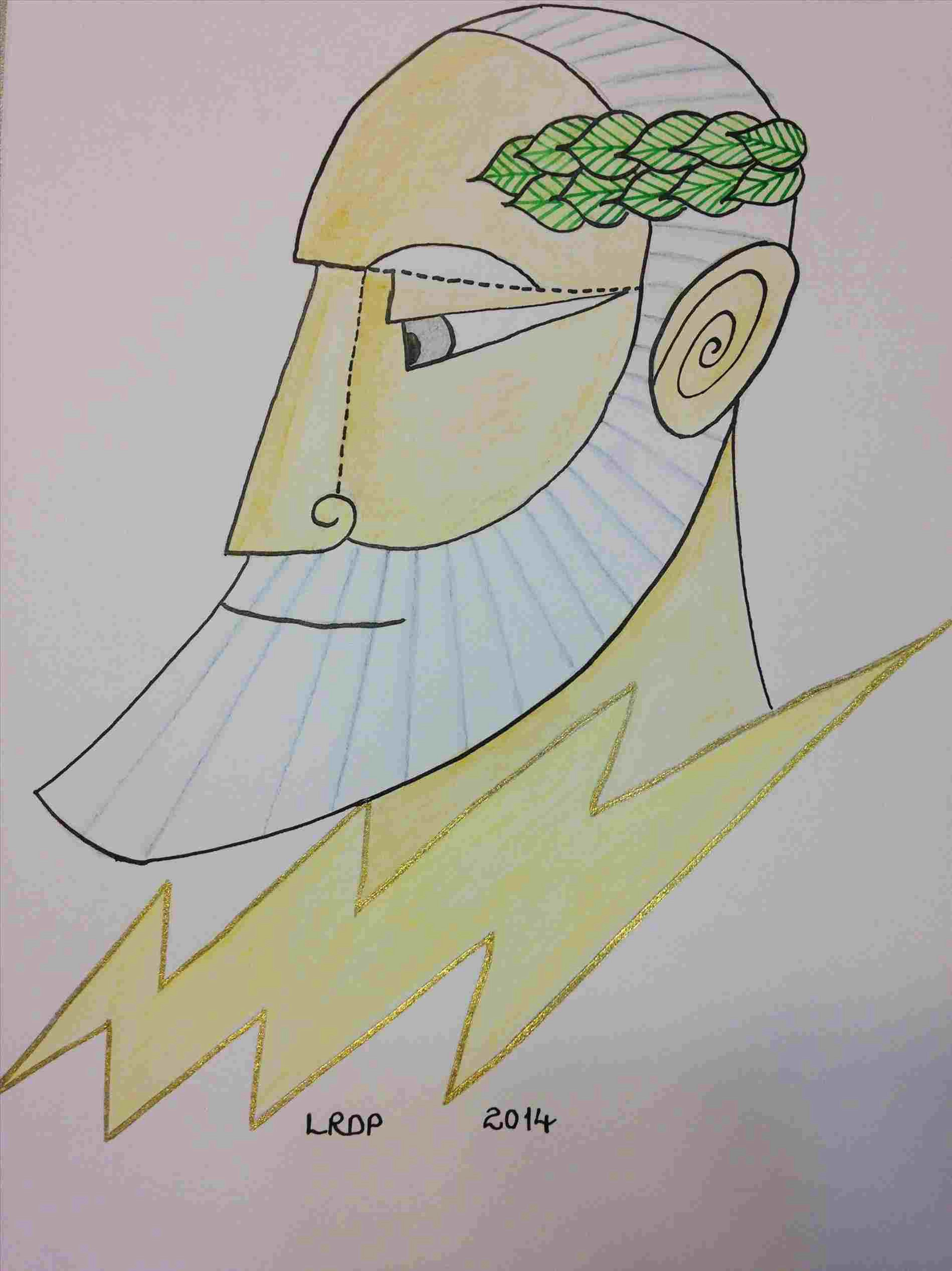 Easy Drawings Of Zeus How to Draw Zeus Easy Neverending Info