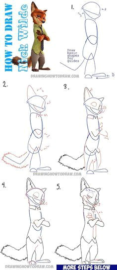 Easy Drawings Of Zootopia 391 Best Diy Drawing Images On Pinterest Ideas for Drawing Learn