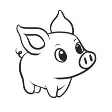 Easy Drawings Pig 680 Best Draw A Pig Images In 2019 Pigs Pig Illustration Piglets