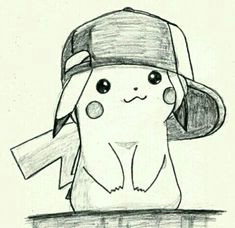 Easy Drawings Pikachu Easy Pictures to Draw How to Draw Pikachu Anime Pinterest