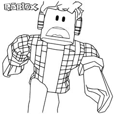 Easy Drawings Roblox Roblox Printable Roblox Coloring Pages Free Printable Online
