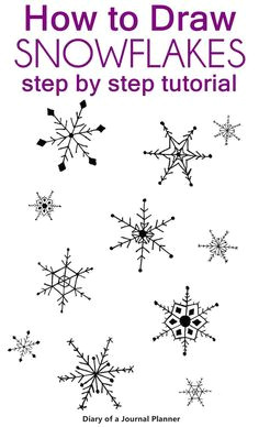 Easy Drawings Snowflakes 29 Best Drawing Snowflakes Images Embroidery Stitches Snowflakes