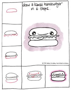 Easy Drawings Step by Step Cute Food 128 Best Kawaii and Doodles Drawings Step by Step Images Doodle