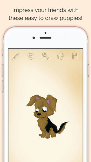 Easy Drawings to Impress Your Friends How to Draw Dogs and Puppies On the App Store