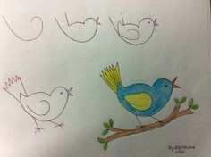 Easy Drawings with Numbers 48 Best Easy to Draw for Kids Using Letters and Numbers Images