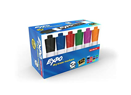 Easy Dry Erase Drawings Amazon Com Expo Low Odor Dry Erase Markers Chisel Tip assorted