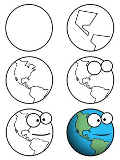 Easy Earth Drawings 252 Best How to Draw A Images In 2019 Easy Drawings How to