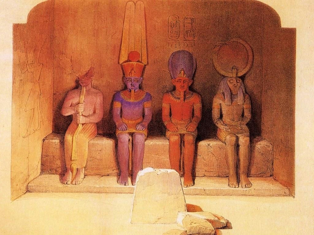 Easy Egyptian Drawings Free Picture Painting David Roberts Painting Of Ancient Egypt