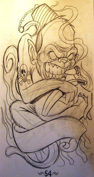 Easy Evil Drawings tony Ciavarro 101 Half Sleeves Tattoos Tattoo Drawings