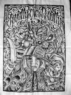 Easy Jail Drawings 400 Best Prison Art Images Chicano Chicano Art Drawings
