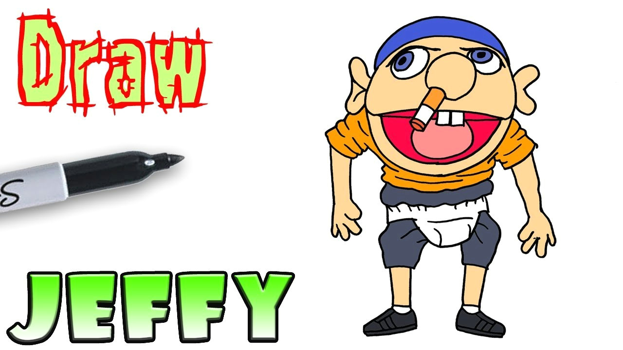 Easy Jeffy Drawings Drawing Jeffy Youtube Www topsimages Com