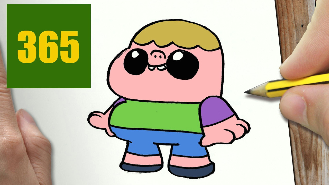 Easy Jeffy Drawings How to Draw A Clarence Cute Easy Step by Step Drawing Lessons for Kids