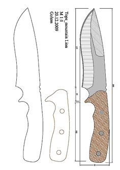 Easy Knife Drawings 2738 Best Knife Patterns Images In 2019 Knife Patterns Knives