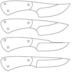 Easy Knife Drawings 2738 Best Knife Patterns Images In 2019 Knife Patterns Knives