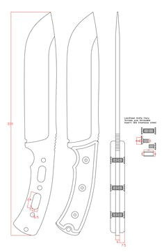 Easy Knife Drawings 2738 Best Knife Patterns Images In 2019 Knife Patterns Knives