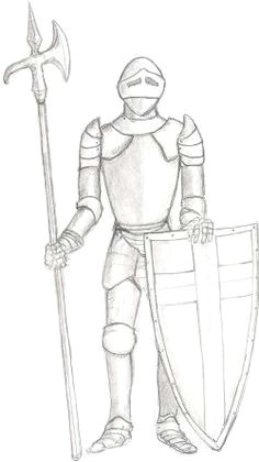 Easy Knight Drawings 112 Best Knight In Armor Images Drawings Warriors Character Art