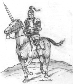 Easy Knight Drawings How to Draw A Knight C E Ae E E A Ae Draw Pinterest Drawings