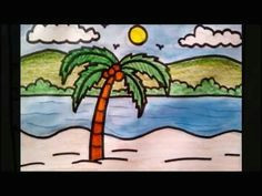 Easy Landscape Drawings Step by Step 161 Best Drawing for Kids Images