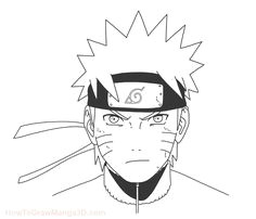 Easy Naruto Drawings Step by Step How to Draw Naruto Uzumaki Step by Step Drawing Tutorial Anime