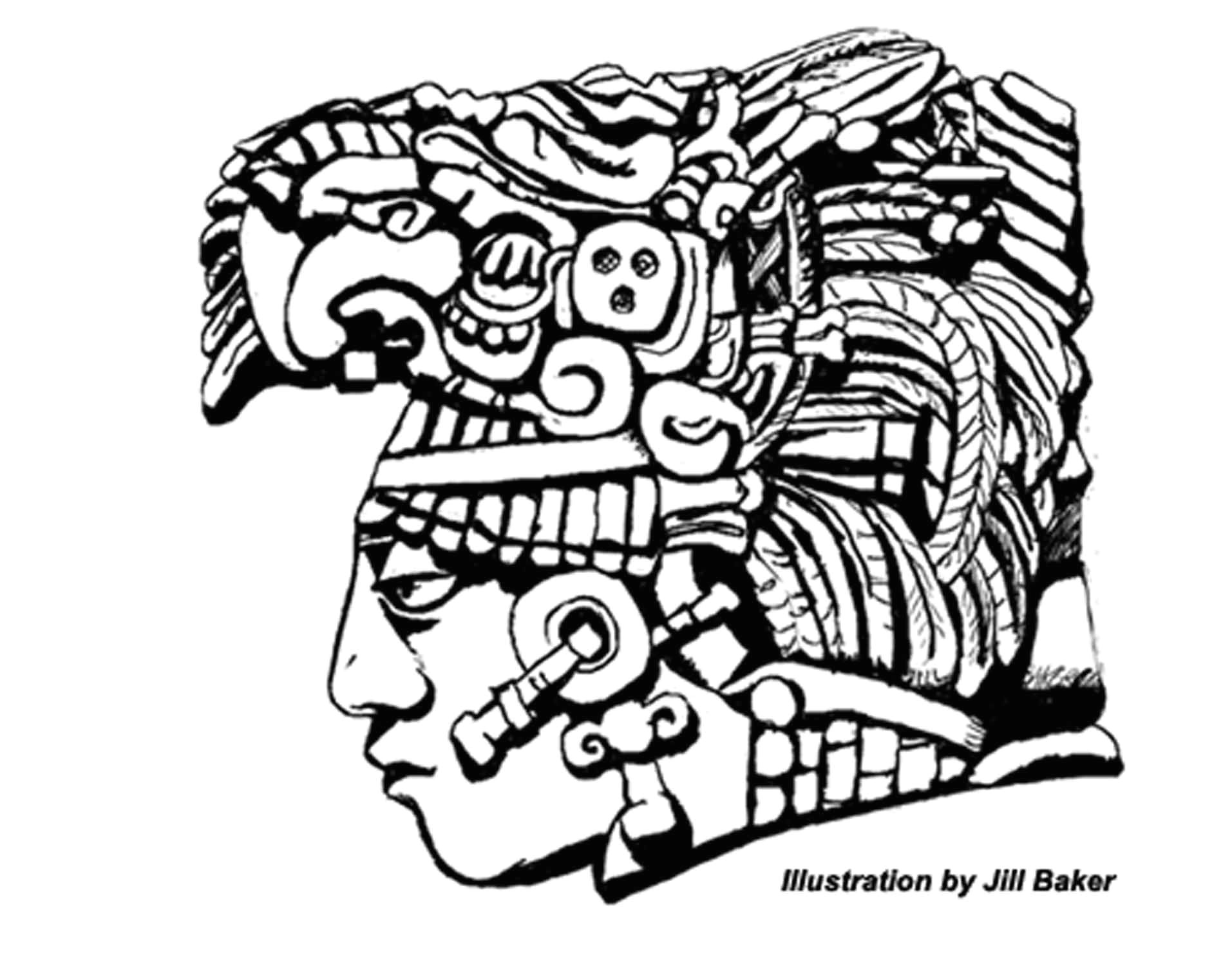 Easy Native Drawings Images for Simple Mayan Drawings Work In 2019 Pinterest