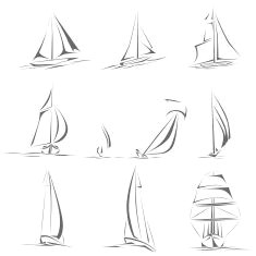 Easy Nautical Drawings 152 Best Drawing Boats Images In 2019