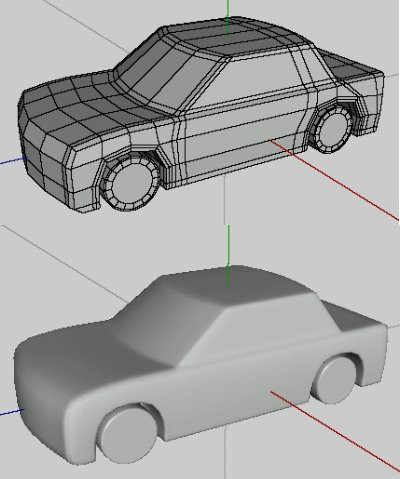 Easy Quad Drawings Wings 3d Tutorials Box Modeling A Car with All Quad topography