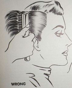 Easy Vintage Drawings 112 Best 1950s Hairstyles Grease Images Vintage Hairstyles 1940s