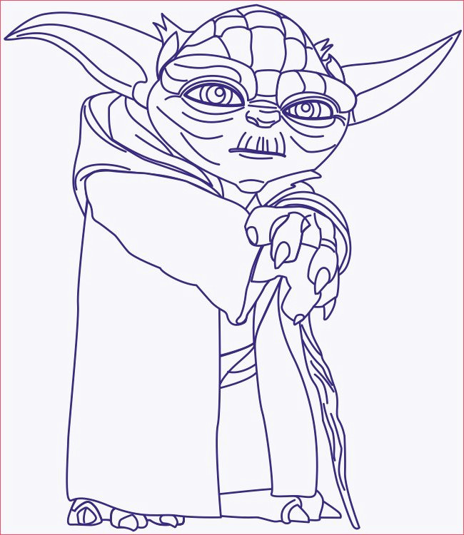 Easy Yoda Drawings Ausmalbilder Star Wars Clone Wars Yoda Besten Ausmalbilder