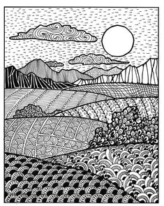 Easy Zentangle Drawings totally Easy Zentangle Creation Inspiration Pinterest