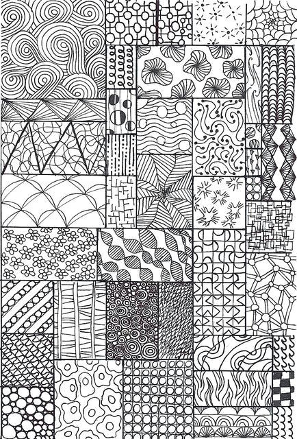 Easy Zentangle Drawings Zentangle Sampler Art Zentangle Patterns Drawings Doodle Art