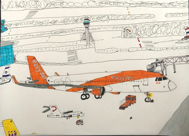 Easyjet Drawing How to Draw An Airplane Easy Boy with Learning Difficulties 8 Has