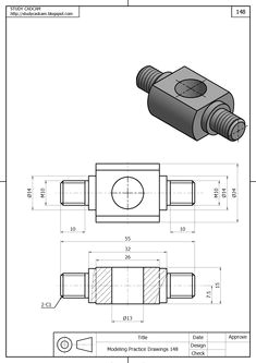 Engineering Drawing Things Mechanical Drawings Blueprints Cad Drawings