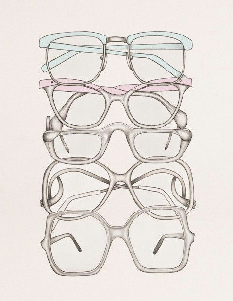 Eyeglasses Drawing Women Sunglasses 9 On Healthy Food Illustration Art Glasses