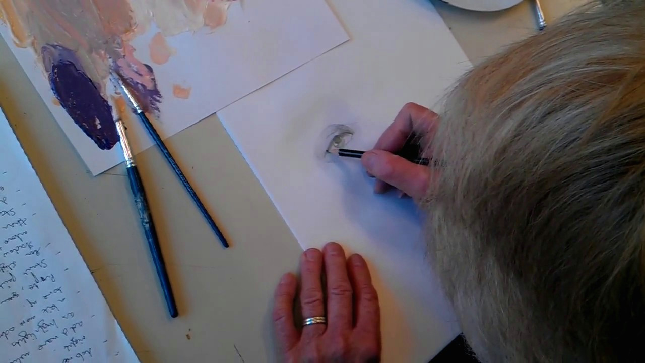 Eyes Nails Drawing Draw the Human Eye In One Minute with Bill Mcswain Youtube