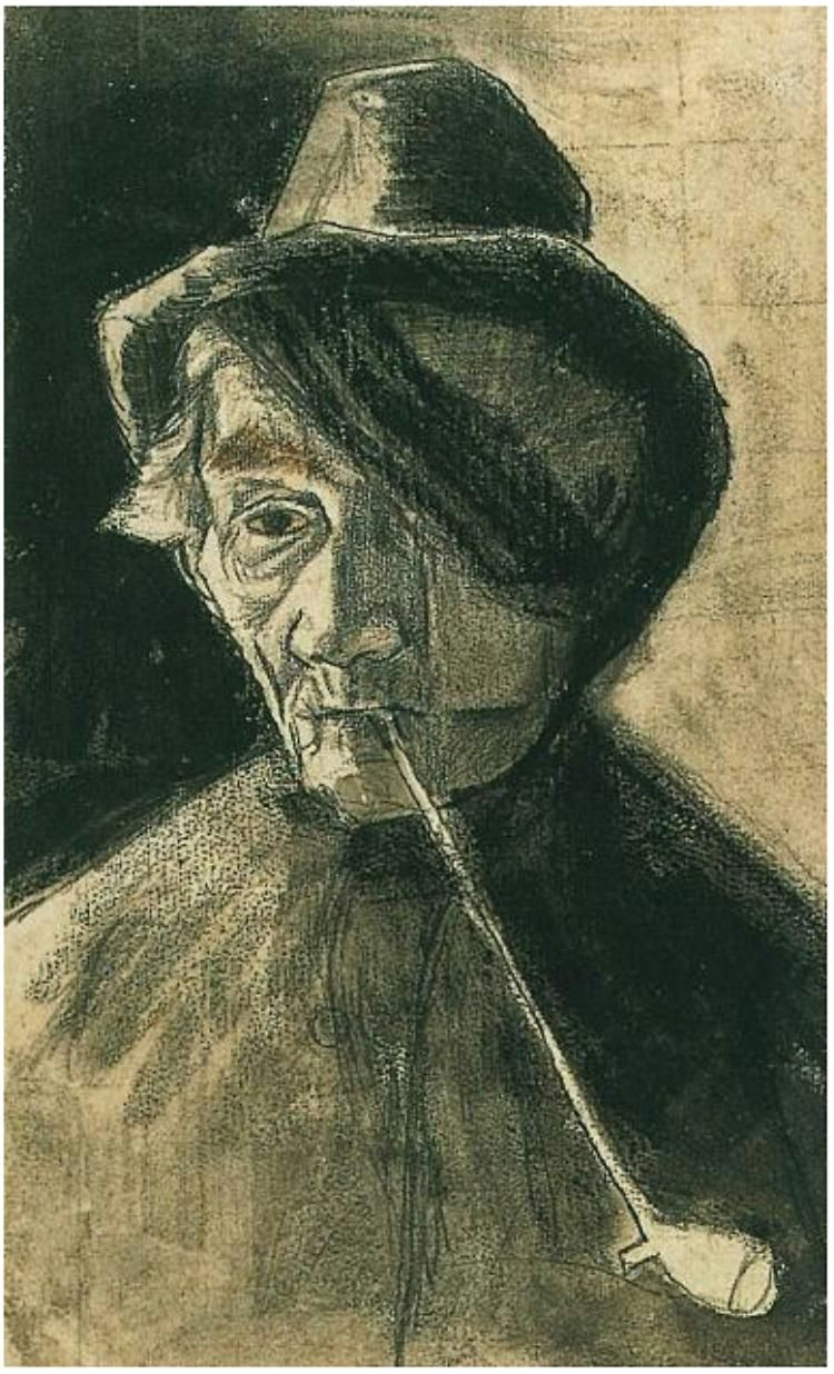 F Drawing Pencil Vincent Van Gogh Drawing Pencil Black Lithographic Chalk Washed