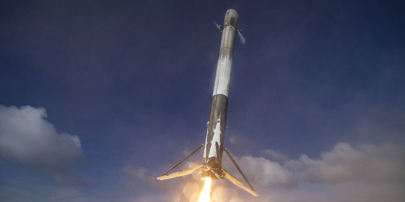 Falcon 9 Drawing How Spacex Lands A Falcon 9 Rocket In 6 Steps Inverse