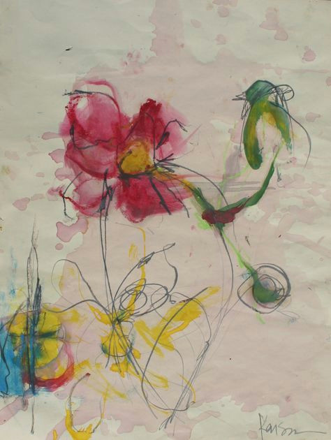 Flowers Drawing for Painting Kenson Art Heaven Artist Art Painting