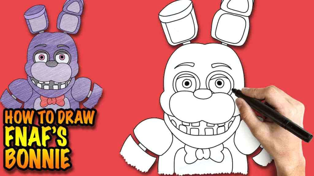 Fnaf 4 Drawings Easy Fnaf Drawings How to Draw All the Fnaf Characters Step by Step