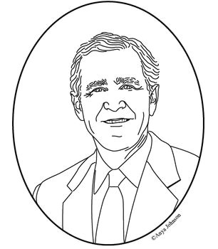 George W Bush Drawing Easy Pin by Cordial Clips On All Cordial Clips Presidents Teacher Pay
