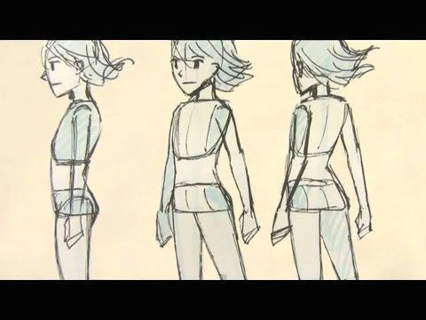 Girl Drawing Back View Koizu S Drawing Tutorial Playlist On Youtube Drawing Anime Manga