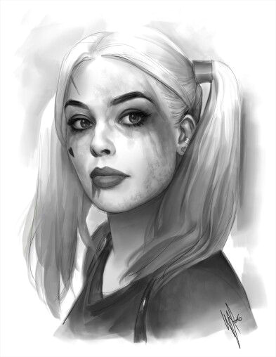 Girl Drawing Harley Quinn Pin Von Marco St Auf Gotham Stuff Harley Quinn Harley Quinn