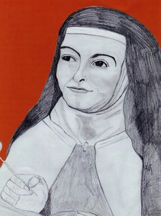 Girl Drawing Jesus 127 Best Drawings Of Jesus Mary and the Saints by Kathleen Ellinger