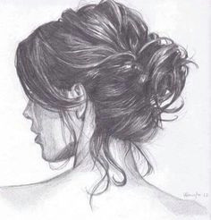 Girl Drawing Messy Bun 3812 Beste Afbeeldingen Van Drawings In 2019 Drawing Techniques