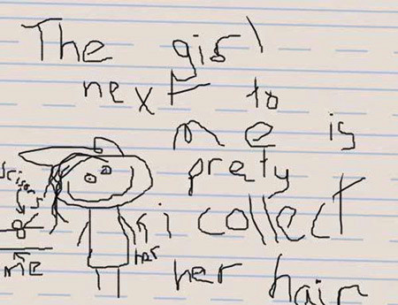 Girl Drawing Mom Home Depot 15 Disturbing Drawings by Kids Oddee