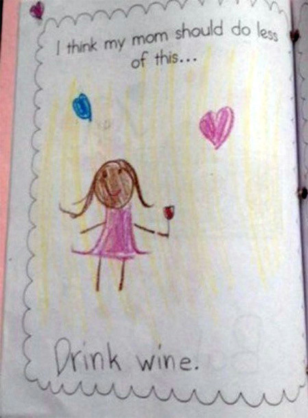 Girl Drawing Mom Home Depot 15 Disturbing Drawings by Kids Oddee