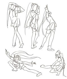 Girl Drawing Reference 403 Best Character Pose Gestures Females Images Drawing Poses