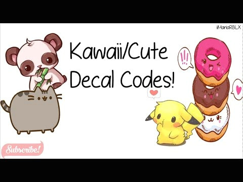 Girl Drawing Roblox Decal Kawaii Cute Decal Codes Roblox Youtube